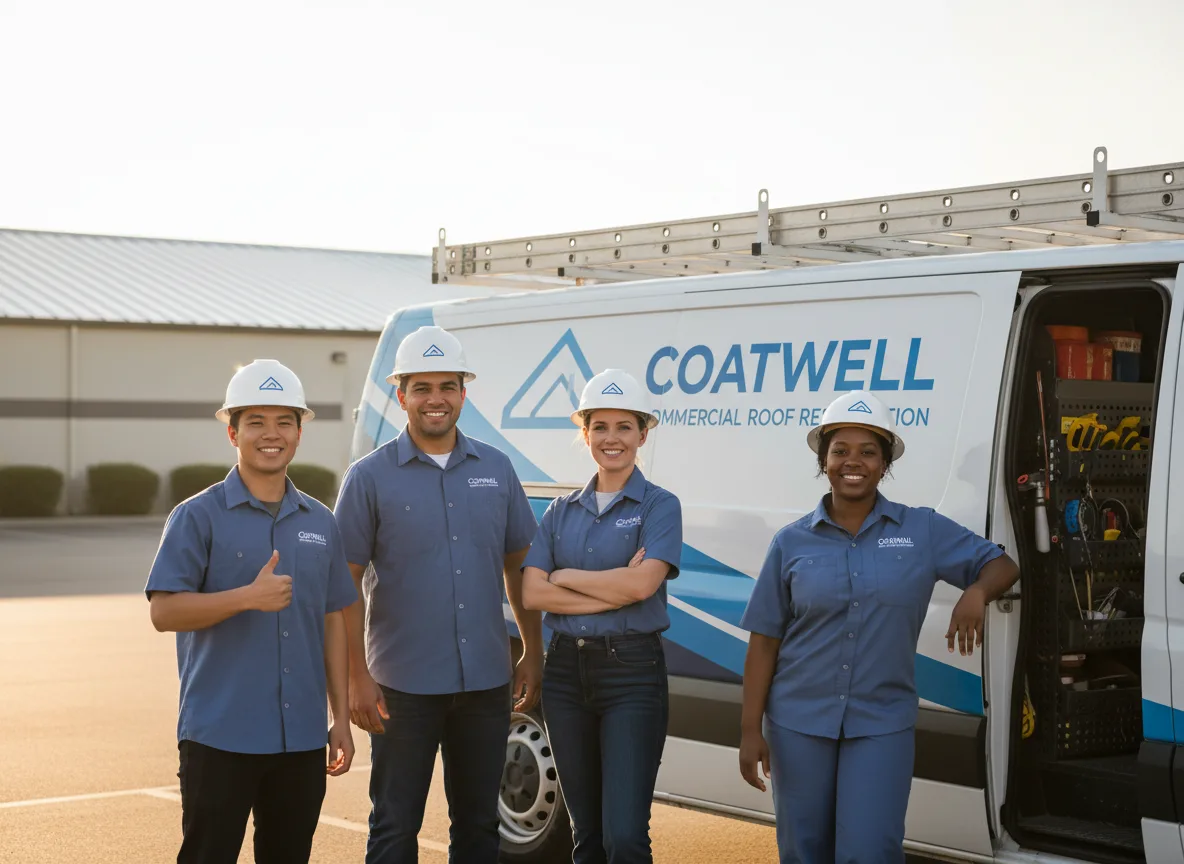Commercial roof coating company in Theriot, LA